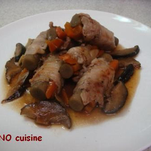 ☆ゴボウの豚肉巻き☆