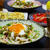 夏の楽しみ。～なめこと舞茸のナムルのっけうどん～