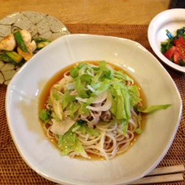 豚しゃぶそうめん