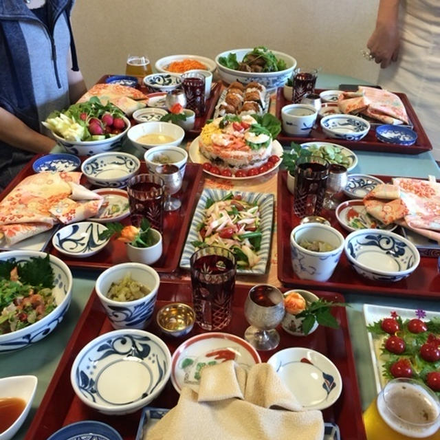 My friend's birthday～potluck party～