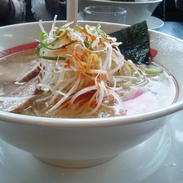 ＊塩ラーメン千切りねぎトッピング＊