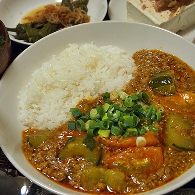 う、うまい！きゅうりのマーボーカレー