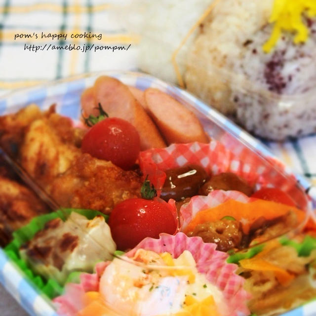 うちの粒あん事情　と　昨日のお弁当