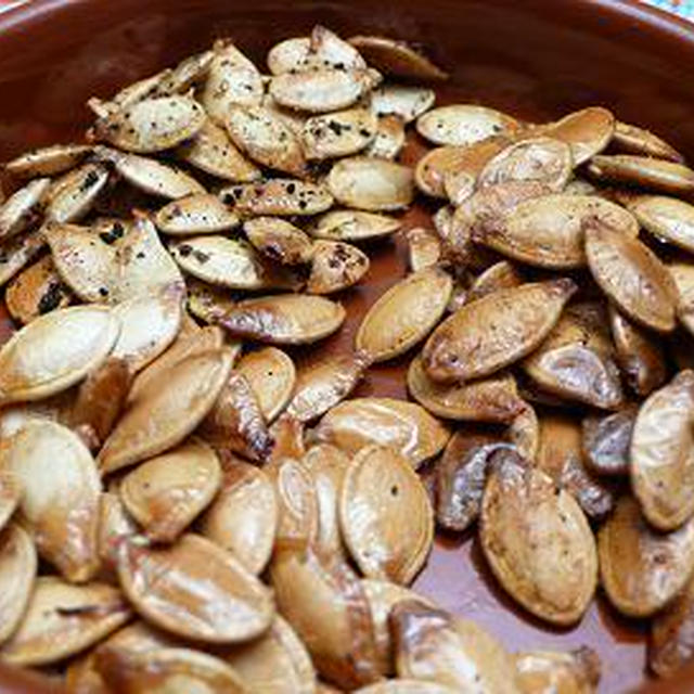 かぼちゃの種と盗難事件　Roasted Spiced Pumpkin Seeds
