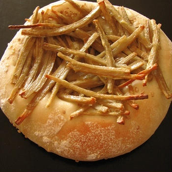 柚子胡椒風味のゴボウのパン