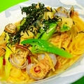 スープ仕立てのパスタデス