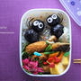 クモが2匹のお弁当～ハロウィンVer.～＜キャラ弁＞