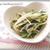 めかぶ もやし 水菜の簡単サラダ☆カレー部に入りました♪