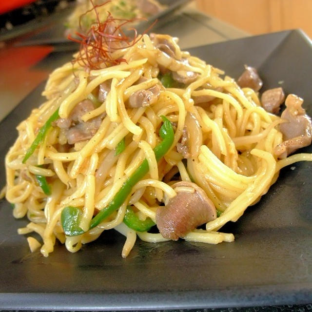 ズリピー醤油焼そば