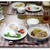 チキンと春キャベツのビール煮&アスパラの半熟卵のっけ