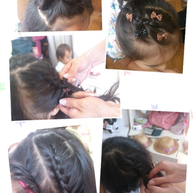 キッズヘアレッスン☆