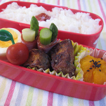 ハマチの竜田揚げのお弁当
