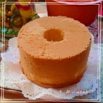 ☆　久ぶりの、バニラシフォンケーキ　～第一弾～　☆