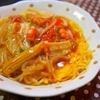 あんかけ☆玉子焼きそば