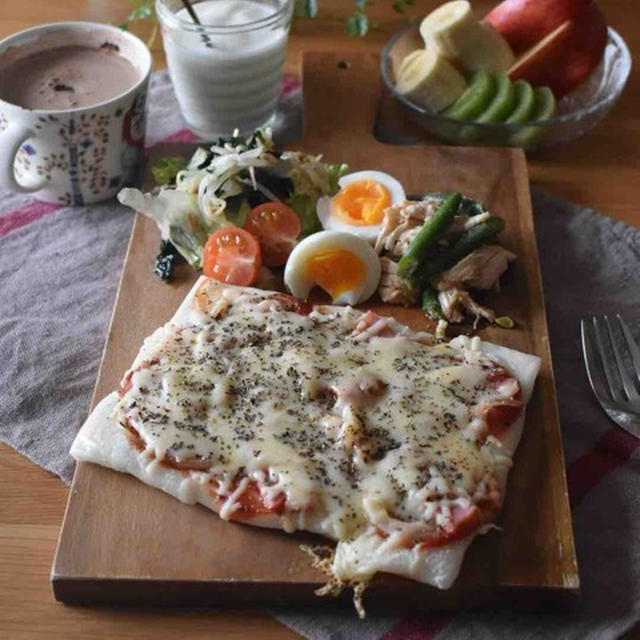 テスト日の朝ごはん。受験日をちょっと考えて…