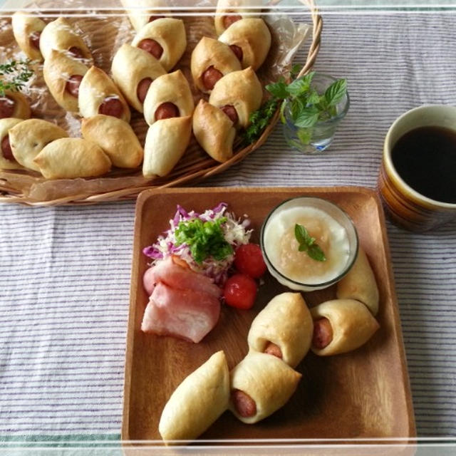 きゃー♡大大大～満足♡お初～のベーグルエピでスタ～ト♪(￣∇￣*)ゞ
