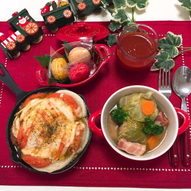ロールキャベツなランチ