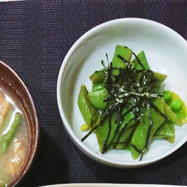 味の決め手は…！スナップえんどうの梅みりん【スパイス大使】