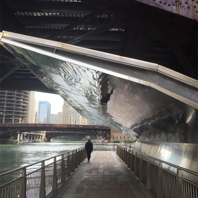 シカゴ出張②Chicago Riverwalkを朝ラン。