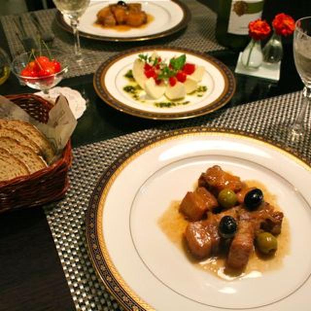 夏向きのさっぱり豚バラ肉の煮込み