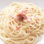 夏パスタ｜梅干しでサッパリ！ペペロンチーノ