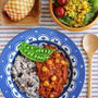 ひよこ豆とトマトのマクロビカレー＊