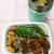揚物と万願寺を載っけ弁当(笑)