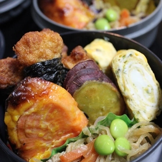 男子お弁当、秋お弁当～♪