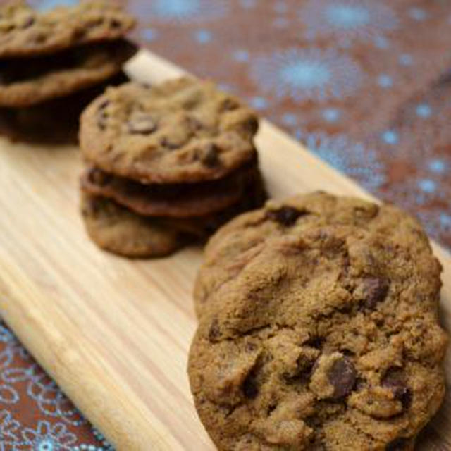 コーヒーシナモンチョコチップクッキー　Coffee Cinnamon Chocolate Chip Cookies