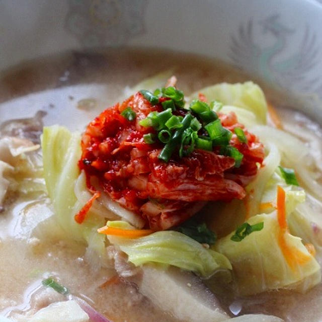キムチ味噌ラーメンで美味しさアップ・キムチの仕込み　その1
