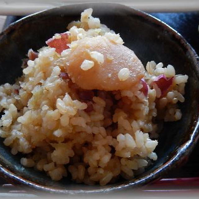 サツマイモ入り秋ご飯