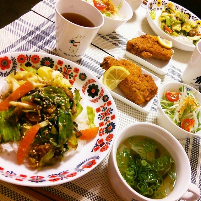アサリとキャベツの甘辛味噌いため