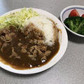 豚しゃぶカレー。焼肉の送別会