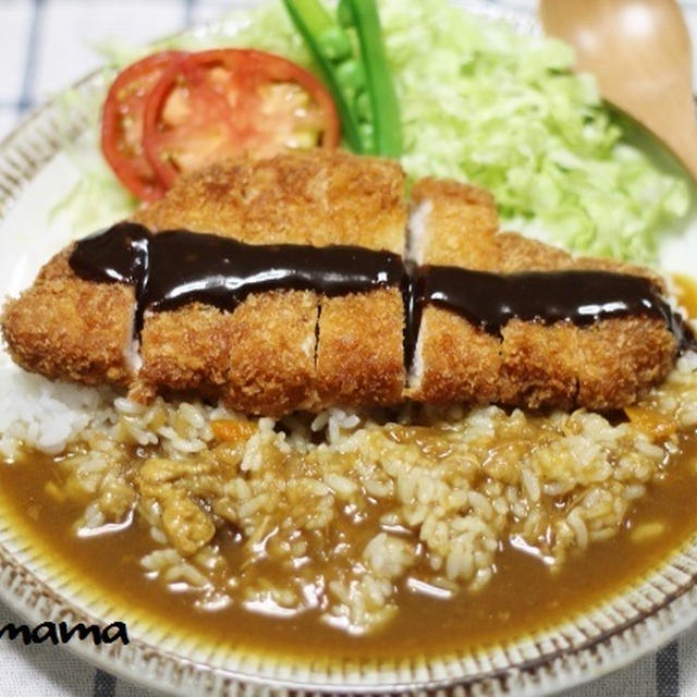 味噌カツカレー