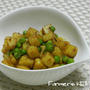 雑草化した野菜と、インド料理。