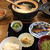 土鍋ご飯と豚しゃぶと