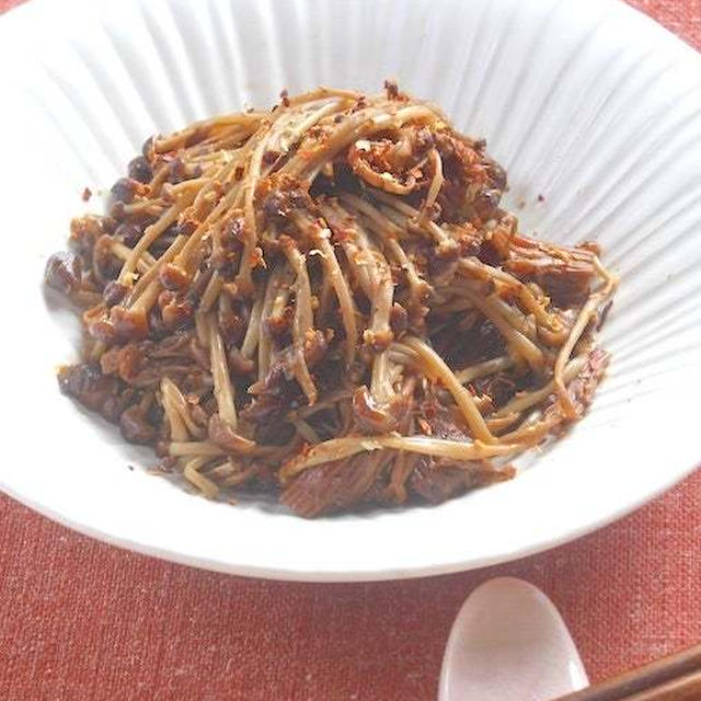 フライパンで焼くだけ〜超簡単おつまみ！焼き山茶茸の麺つゆかけ。