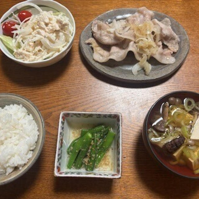 豚肉の生姜焼き