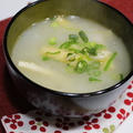 ３６５日野菜レシピNo.３３「桜島大根と油揚げの味噌汁」