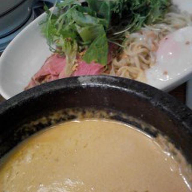 『クリームチーズ味噌つけめん』