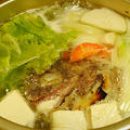 魚の鍋は、やはりまずは鯛なのである。