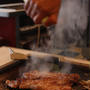 恵比寿の鉄板焼きの名店『不二』昼からがっつり豚ロースステーキ♪