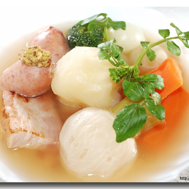 ポトフ　? pot-au-feu ? ........... 野菜の優しさをそのままに ☆