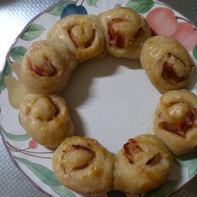 ホームベーカリーでご飯入りパン