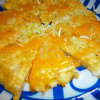 ガドガドサラダドレッシングで！落花生風味の大根もち