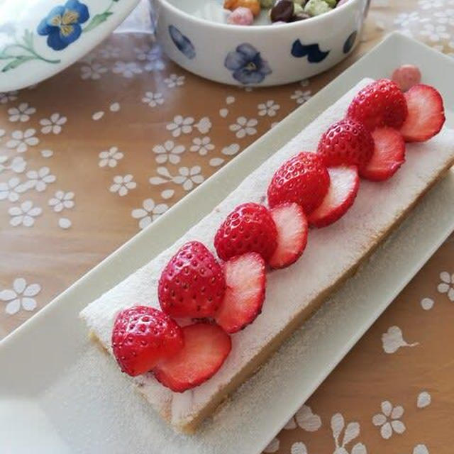 いちごのガトーショコラ