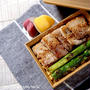 息子の＊豚ばらカルビ丼弁当♡【#お弁当#のっけ弁】
