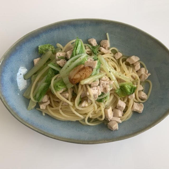 メカジキと白菜のパスタのレシピ