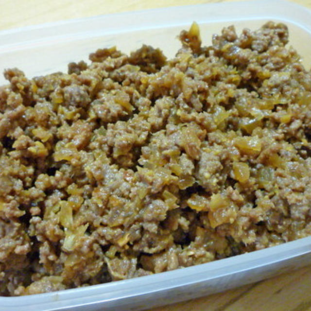 牛味噌そぼろ