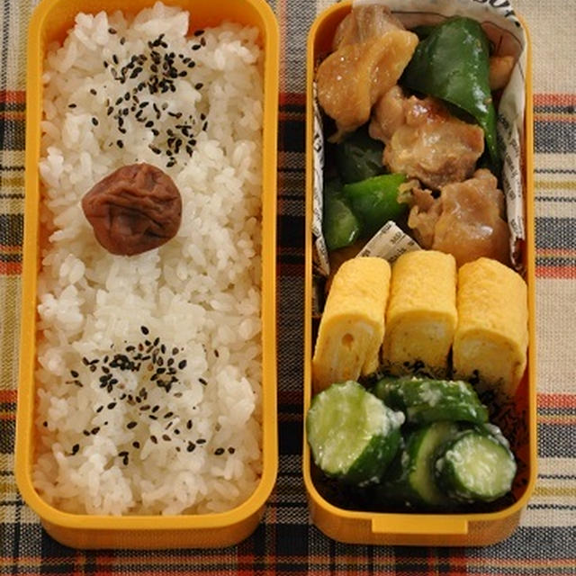 玉ねぎの甘みがおいしい！鶏肉と厚揚げのおろし玉ねぎ炒め弁当